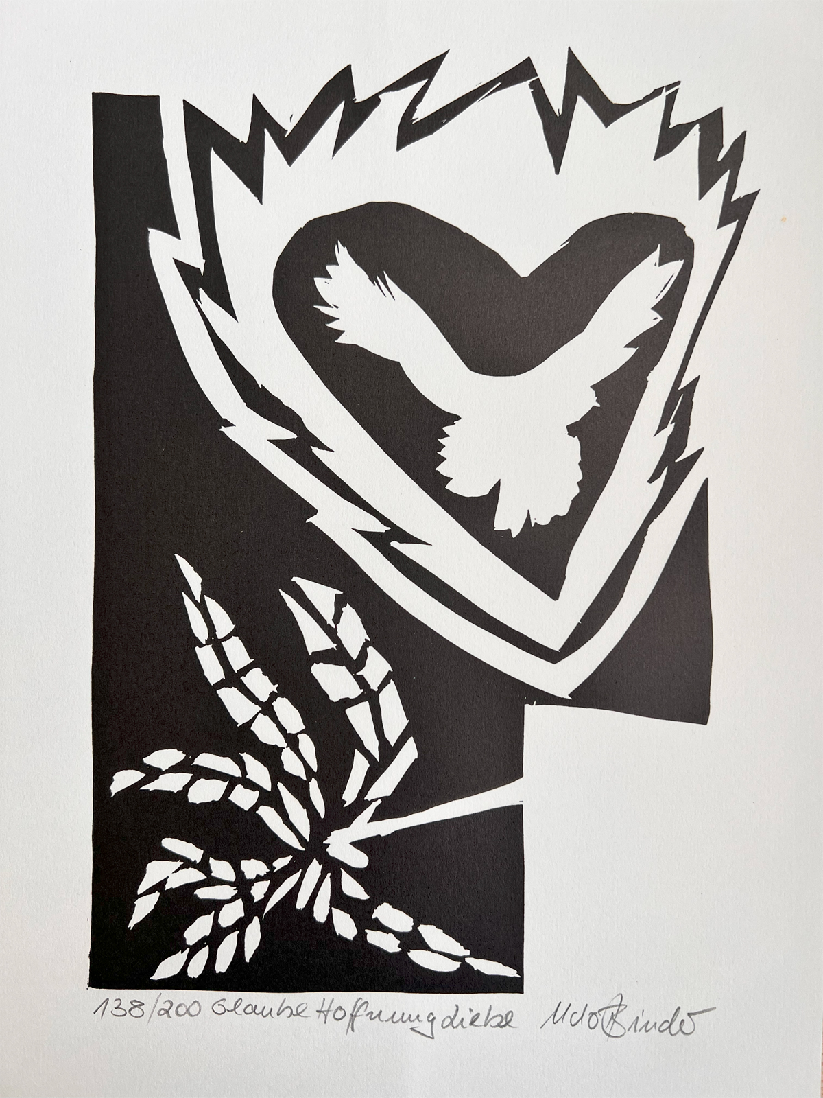 Jahresgabe 2012 Glaube Liebe Hoffnung Udo Binder